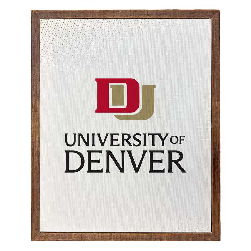University of Denver Pioneers Officially Licensed 8" x 10"-Inches Canvas Frame 