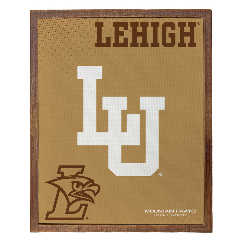 Lehigh University Mountain Hawks Officially Licensed 8" x 10"-Inches Canvas Frame 