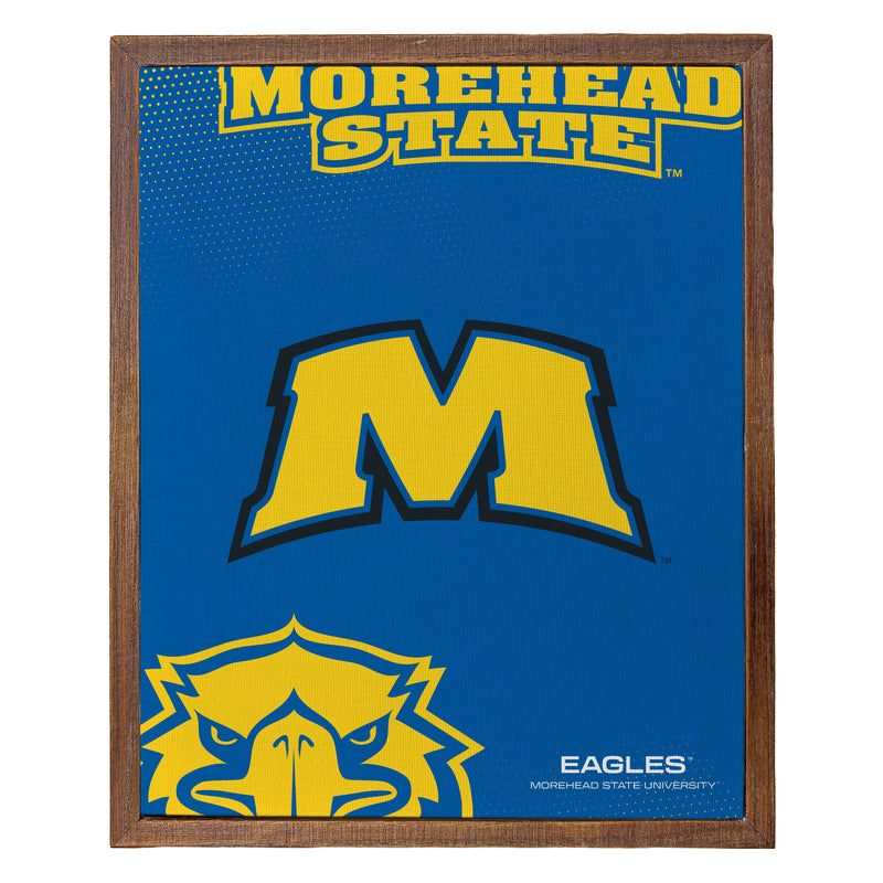 Morehead State University Officially Licensed 8" x 10"-Inches Canvas Frame 