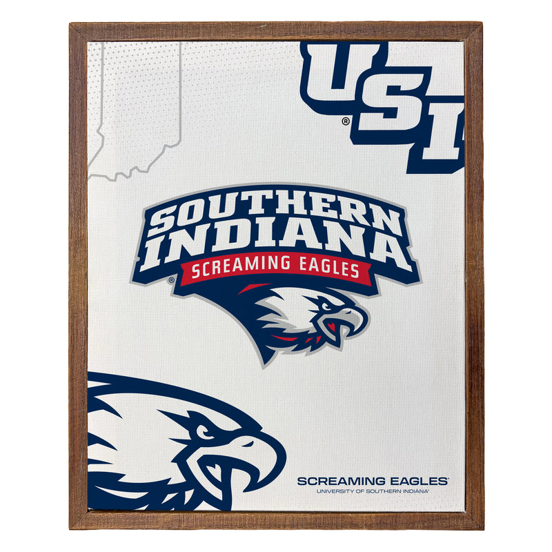 University of Southern Indiana Officially Licensed 8" x 10"-Inches Canvas Frame 