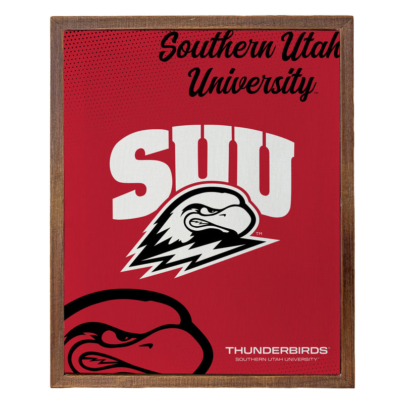 Southern Utah University Officially Licensed 8" x 10"-Inches Canvas Frame 