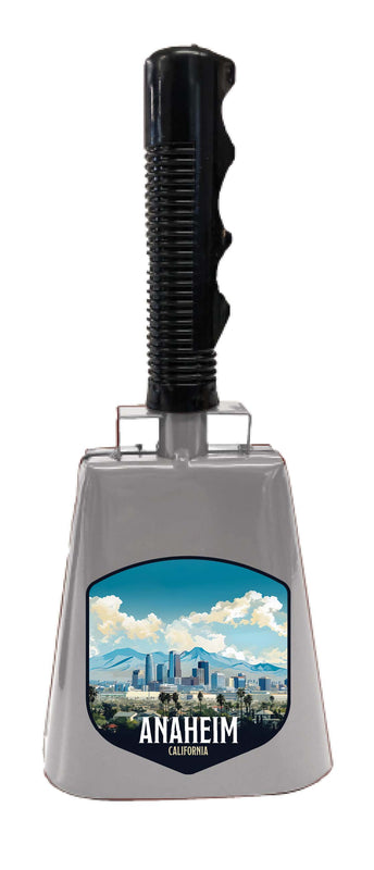Anaheim California Design A Souvenir Destination Cowbell 