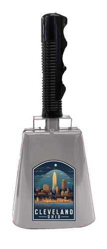 Cleveland Ohio Design A Souvenir Destination Cowbell 