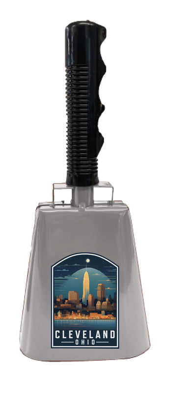 Cleveland Ohio Design A Souvenir Destination Cowbell 