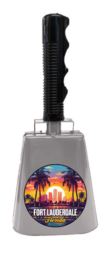 Fort Lauderdale Florida Design B Souvenir Destination Cowbell 