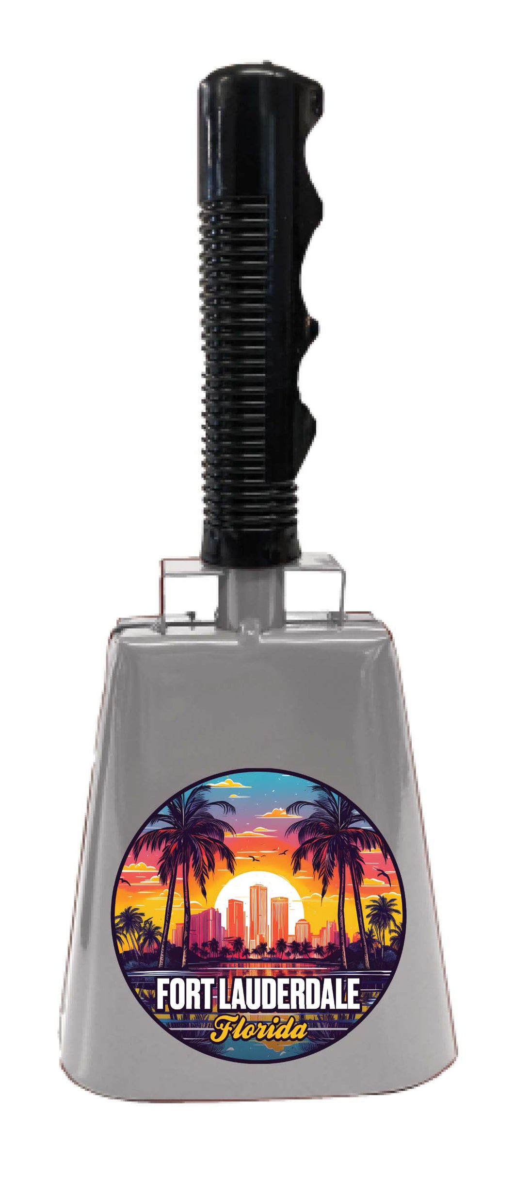 Fort Lauderdale Florida Design B Souvenir Destination Cowbell 