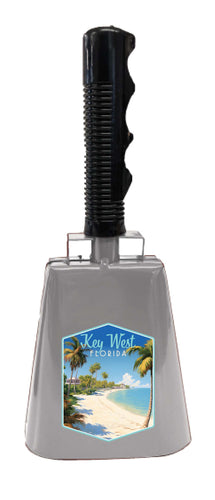 Key West Florida Design B Souvenir Destination Cowbell 