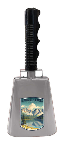 Mammoth Lakes California Design C Souvenir Destination Cowbell 