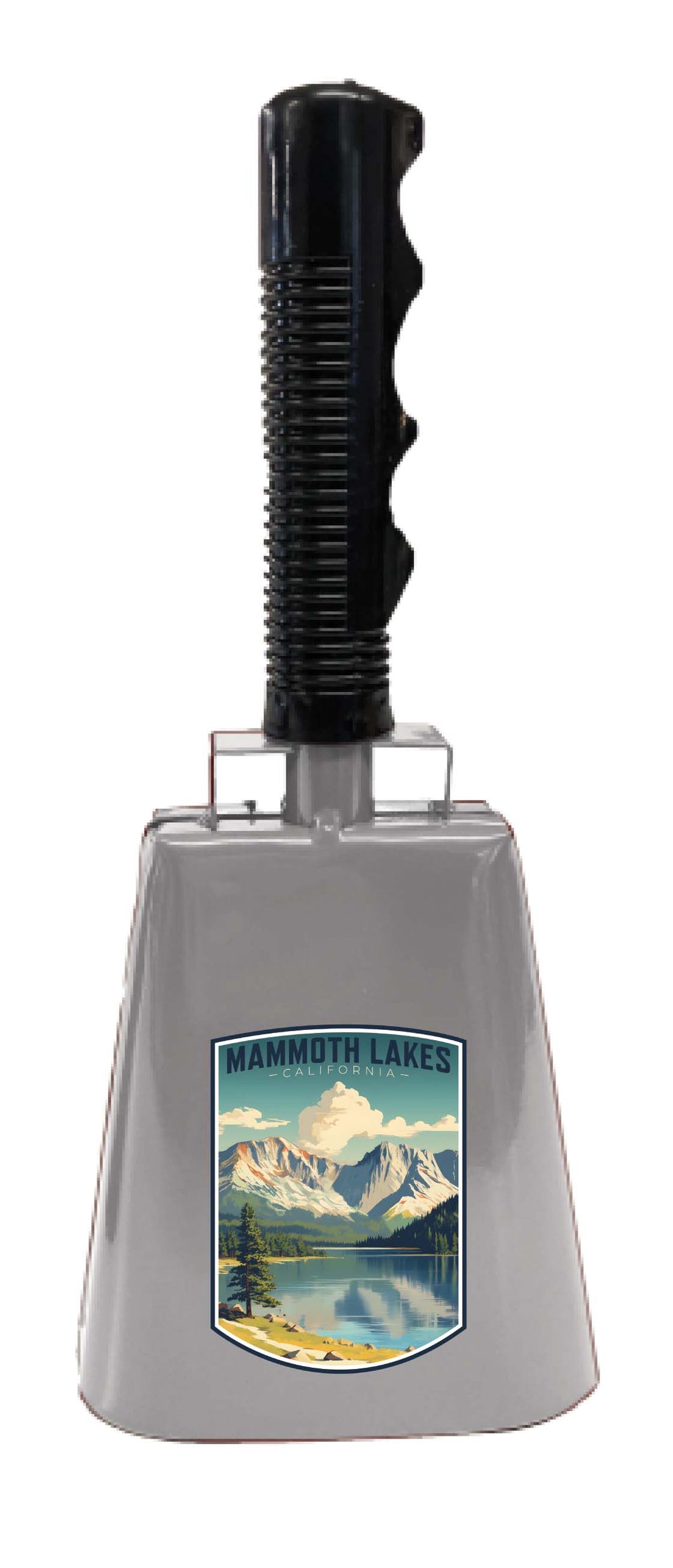 Mammoth Lakes California Design C Souvenir Destination Cowbell 