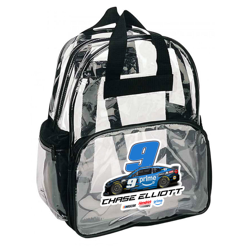 Chase Elliott #9 Nascar Officially Licensed Clear Backpack