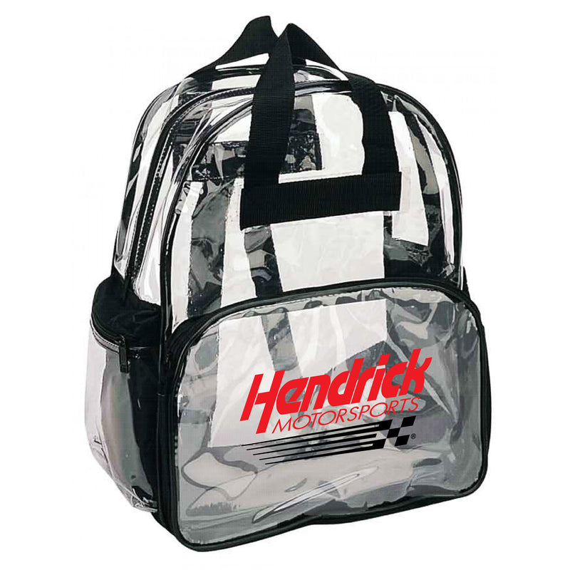 Hendrick Motorsports Officially Licensed NASCAR Clear Backpack