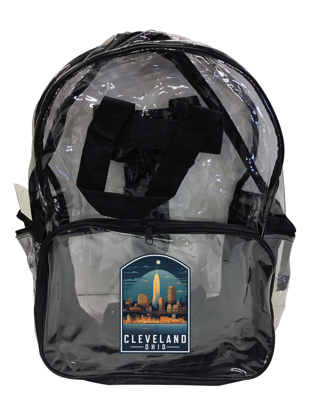 Cleveland Ohio Design A Souvenir Clear View Backpack 
