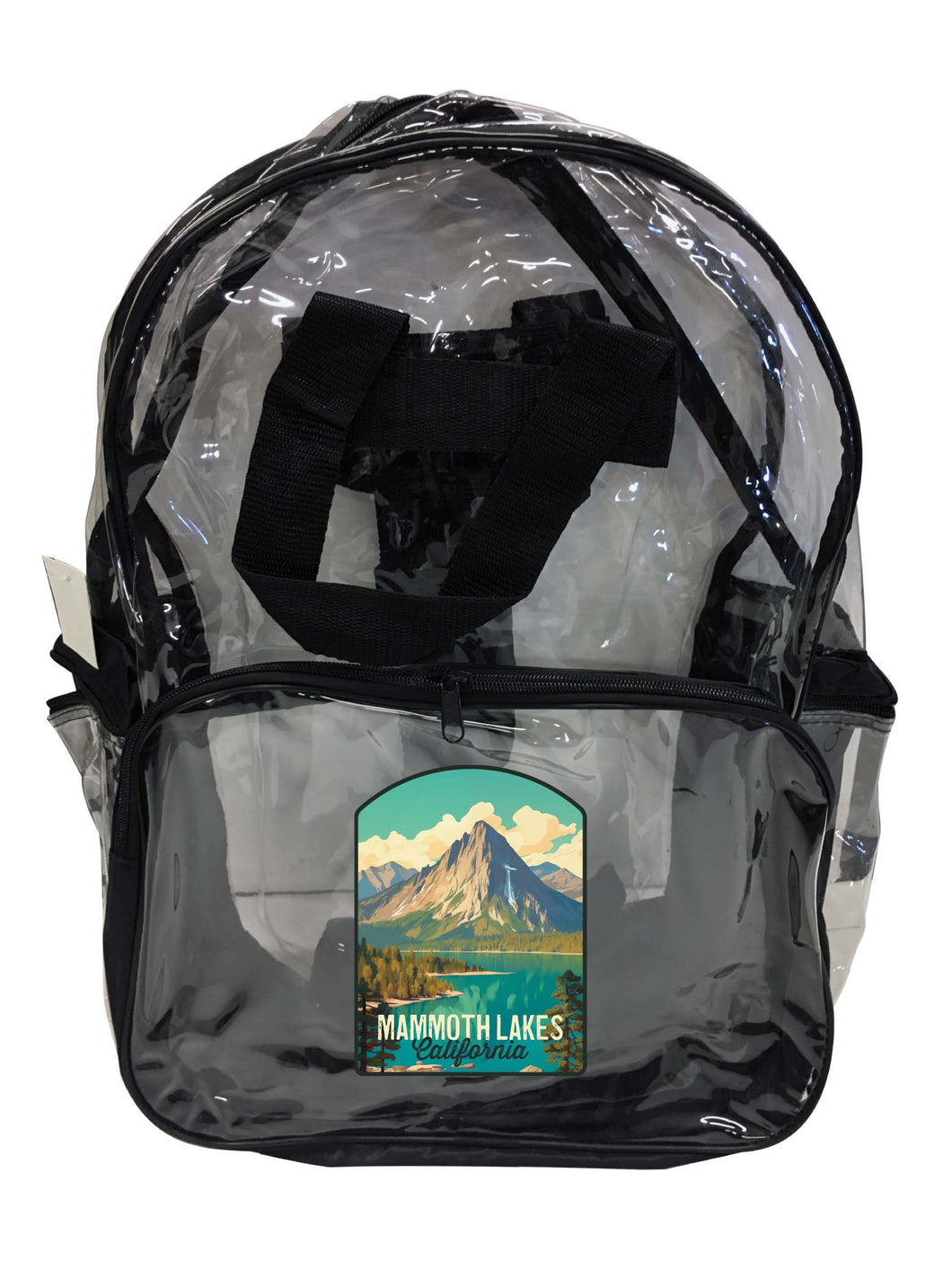 Mammoth Lakes California Design A Souvenir Clear View Backpack 