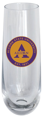 Alcorn State Braves 10oz Stemless Flute Officially Licensed Collegiate Product Single