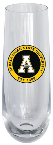 Appalachian State 10oz Stemless Flute Officially Licensed Collegiate Product 4-Pack