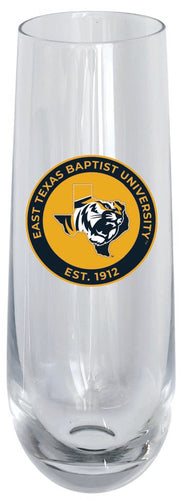 East Texas Baptist University 10oz Stemless Flute Officially Licensed Collegiate Product 4-Pack