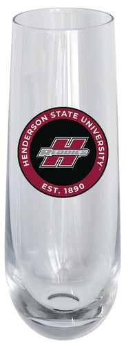 Henderson State Reddies 10oz Stemless Flute Officially Licensed Collegiate Product Single