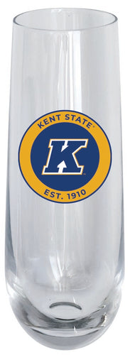 Kent State University 10oz Stemless Flute Officially Licensed Collegiate Product Single