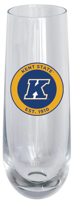 Kent State University 10oz Stemless Flute Officially Licensed Collegiate Product Single