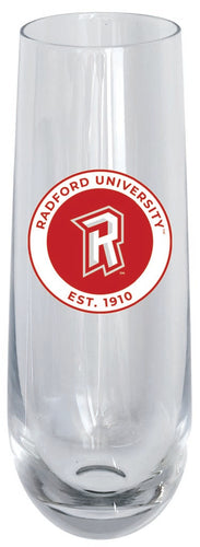 Radford University Highlanders 10oz Stemless Flute Officially Licensed Collegiate Product Single