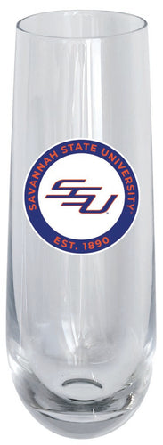 Savannah State University 10oz Stemless Flute Officially Licensed Collegiate Product 4-Pack