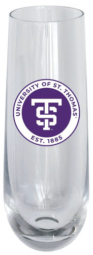 University of St. Thomas 10oz Stemless Flute Officially Licensed Collegiate Product Single