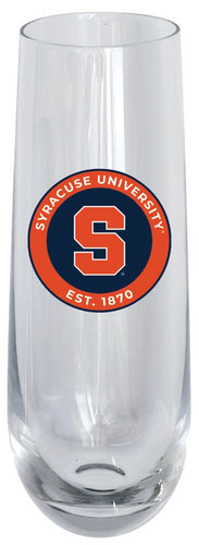 Syracuse Orange 10oz Stemless Flute Officially Licensed Collegiate Product 4-Pack