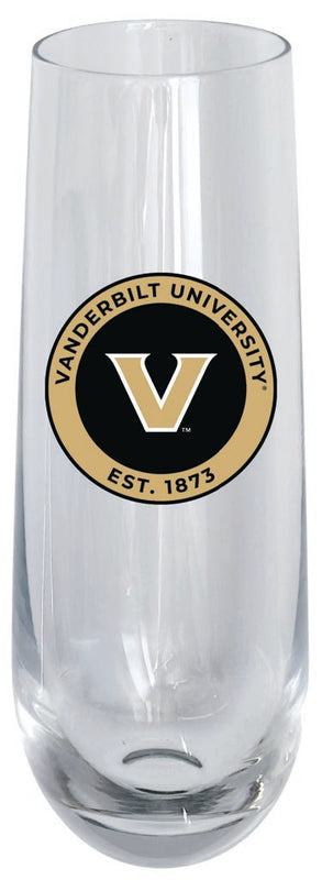 Vanderbilt University 10oz Stemless Flute Officially Licensed Collegiate Product Single