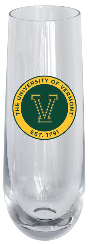 Vermont Catamounts 10oz Stemless Flute Officially Licensed Collegiate Product Single