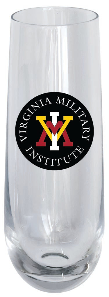VMI Keydets 10oz Stemless Flute Officially Licensed Collegiate Product Single