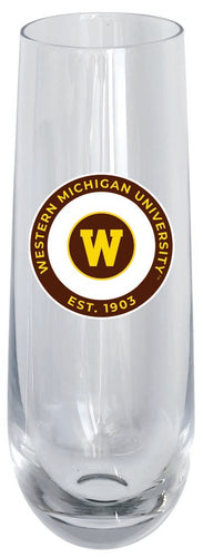 Western Michigan University 10oz Stemless Flute Officially Licensed Collegiate Product Single