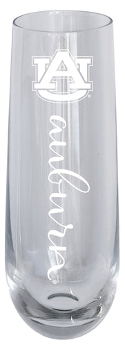 Auburn Tigers 10oz Engraved Champagne Flute Officially Licensed Collegiate Product 2-Pack