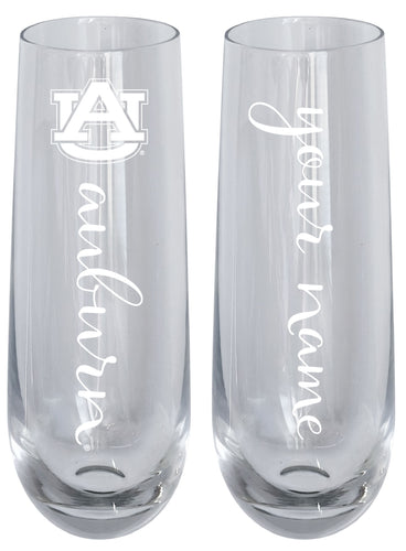 Albany State University Customizable 10 oz Engraved Champagne Flute – Officially Licensed Product 