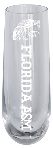 Florida A&M Rattlers 10oz Engraved Champagne Flute Officially Licensed Collegiate Product Single