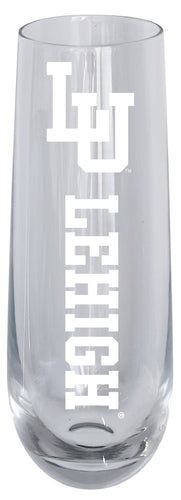 Lehigh University Mountain Hawks 10oz Engraved Champagne Flute Officially Licensed Collegiate Product 4-Pack