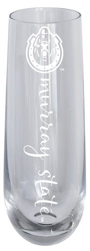 Murray State University 10oz Engraved Champagne Flute Officially Licensed Collegiate Product 2-Pack