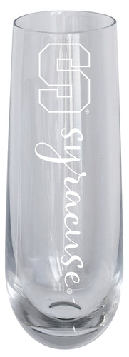 Syracuse Orange 10oz Engraved Champagne Flute Officially Licensed Collegiate Product Single
