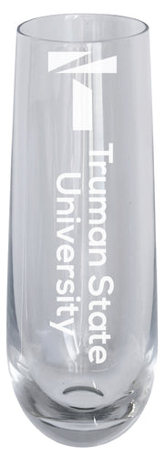 Truman State University 10oz Engraved Champagne Flute Officially Licensed Collegiate Product 4-Pack