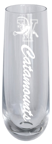 Vermont Catamounts 10oz Engraved Champagne Flute Officially Licensed Collegiate Product Single
