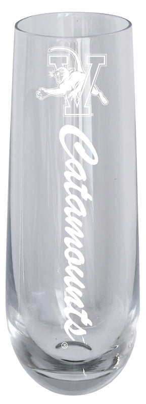 Vermont Catamounts 10oz Engraved Champagne Flute Officially Licensed Collegiate Product Single