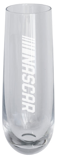 Nascar 10oz Engraved Stemless Flute Officially Licensed 4-Pack