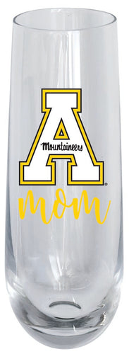Appalachian State 10oz Stemless Flute Mom Design Officially Licensed Single