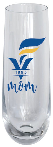 Fort Valley State University 10oz Stemless Flute Mom Design Officially Licensed 2-Pack