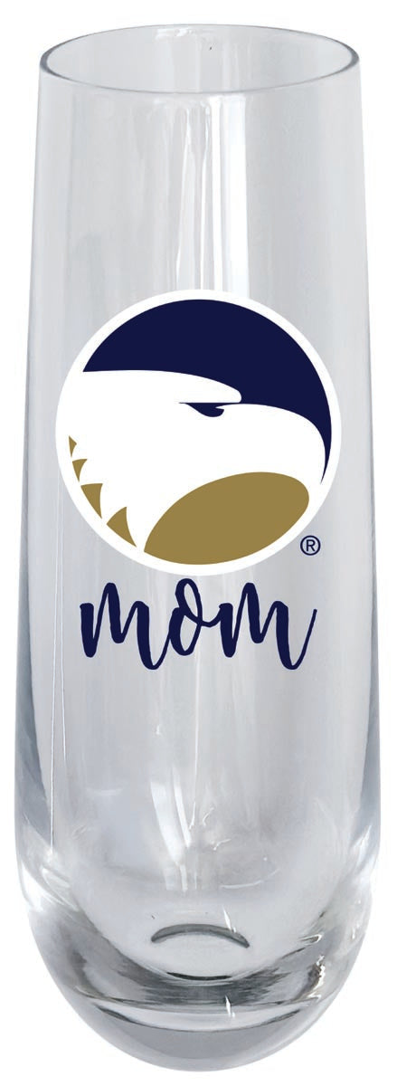 Georgia Southern Eagles 10oz Stemless Flute Mom Design Officially Licensed 2-Pack