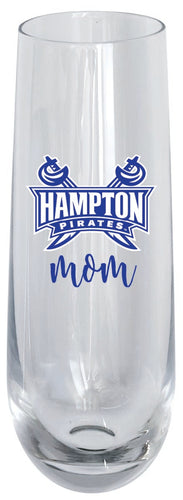 Hampton University 10oz Stemless Flute Mom Design Officially Licensed Single