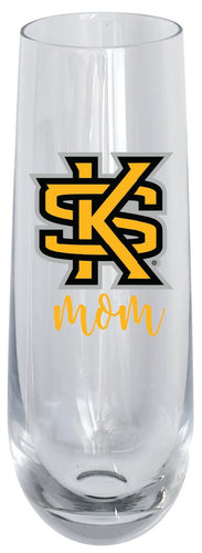 Kennesaw State University 10oz Stemless Flute Mom Design Officially Licensed Single