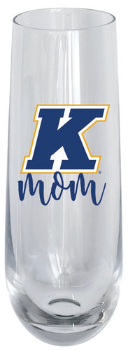 Kent State University 10oz Stemless Flute Mom Design Officially Licensed 4-Pack