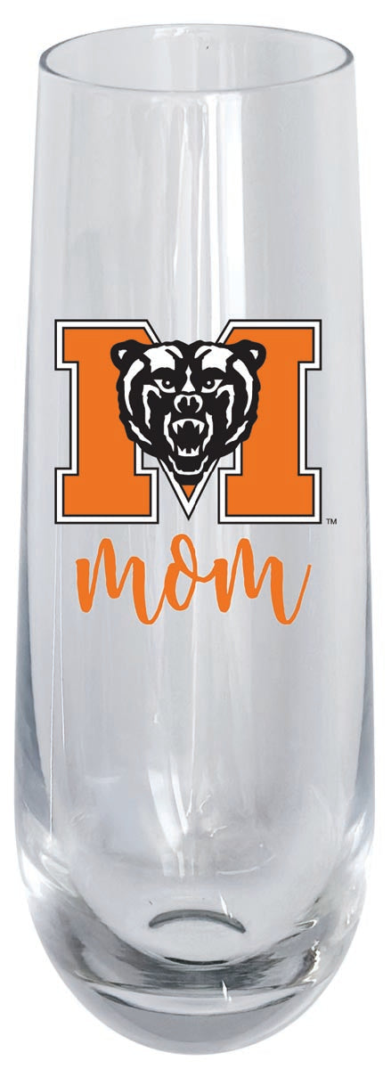 Mercer University 10oz Stemless Flute Mom Design Officially Licensed 4-Pack