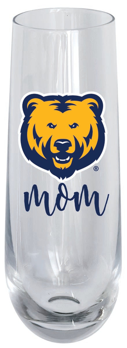 Northern Colorado Bears 10oz Stemless Flute Mom Design Officially Licensed 4-Pack
