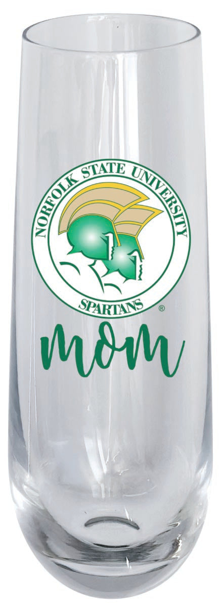 Norfolk State University 10oz Stemless Flute Mom Design Officially Licensed Single
